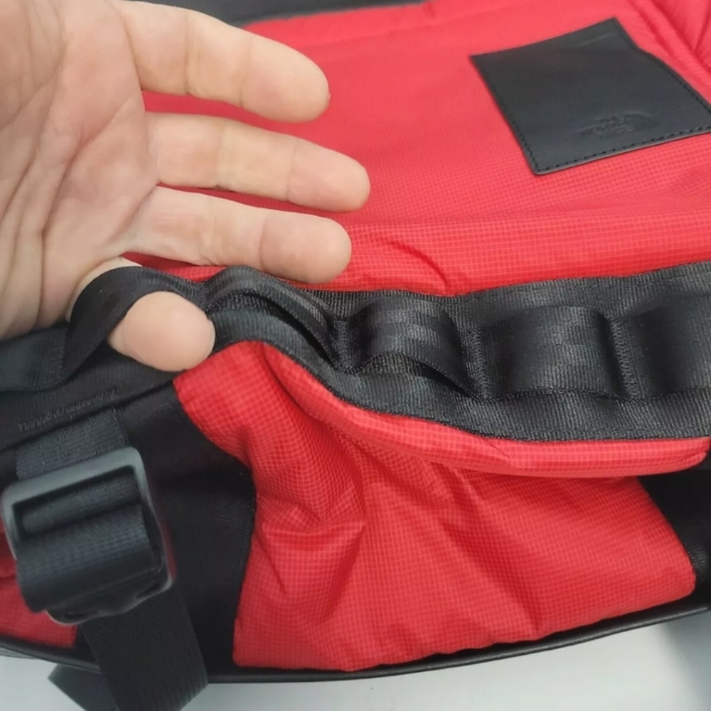 The North Face Base Camp Duffel XS  Black Series Red $248 Weekender Backpack - Picture 9 of 12